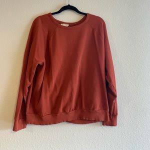 Universal thread burnt orange sweater. Never worn!